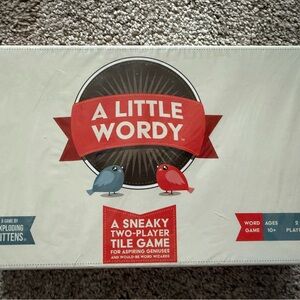A Little Wordy Sneaky Two-Player Tile Game